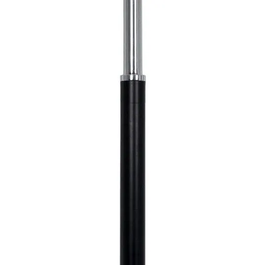 VERSA Μοντέρνο Φωτιστικό Δαπέδου Υ155xΜ14.5εκ. με Ντουί για Λαμπτήρα E27 σε Μαύρο Χρώμα - 00830