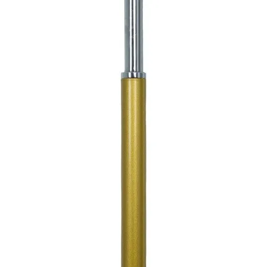 VERSA Μοντέρνο Φωτιστικό Δαπέδου Υ155xΜ14.5εκ. με Ντουί για Λαμπτήρα E27 σε Χρυσό Χρώμα - 00833