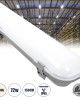 Γραμμικό LED Βιομηχανικό Φωτιστικό Tri-Proof 150cm 72W Αδιάβροχο Φυσικό Λευκό - 60177