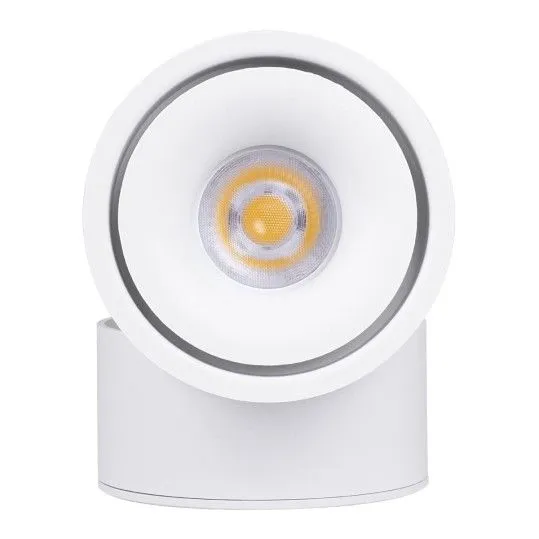 Omega Μονό Σποτ με Ενσωματωμένο LED και Φυσικό Φως σε Λευκό Χρώμα - 60298