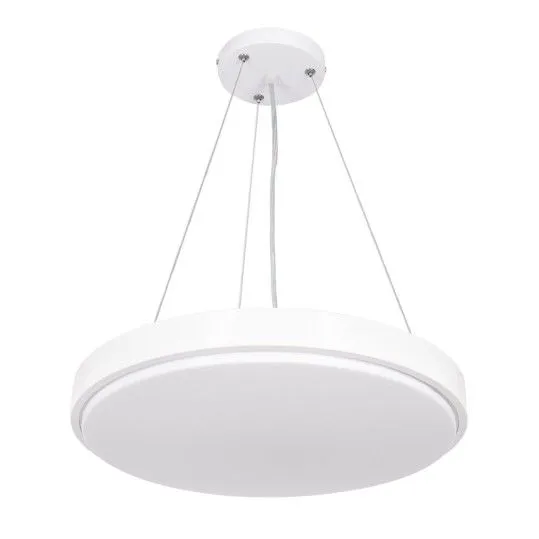 CASPER Μοντέρνο Κρεμαστό Φωτιστικό με Ενσωματωμένο LED σε Λευκό Χρώμα - 61018