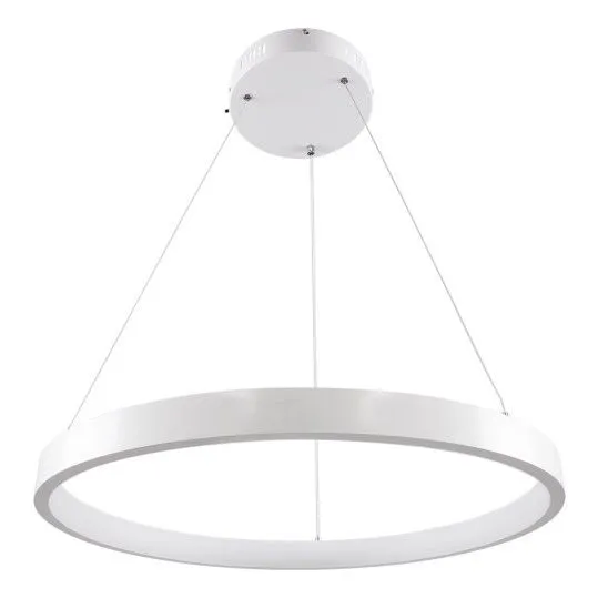 Nemesis Μοντέρνο Κρεμαστό Φωτιστικό με Ενσωματωμένο LED σε Λευκό Χρώμα - 61159
