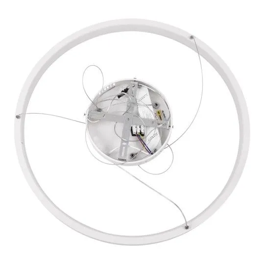 Nemesis Μοντέρνο Κρεμαστό Φωτιστικό με Ενσωματωμένο LED σε Λευκό Χρώμα - 61159