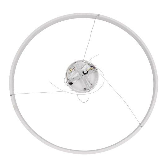 Nemesis Μοντέρνο Κρεμαστό Φωτιστικό με Ενσωματωμένο LED σε Λευκό Χρώμα - 61165