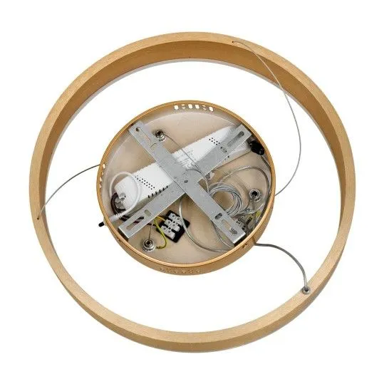 Κρεμαστό Φωτιστικό Δαχτυλίδι - Κύκλος LED με Εναλλαγή Φωτισμού All In One - VENOM 61175