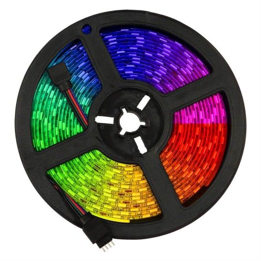 Ταινία LED 5m 36W/5m 60LED/m Αδιάβροχη με Χειριστήριο και Τροφοδοτικό RGB