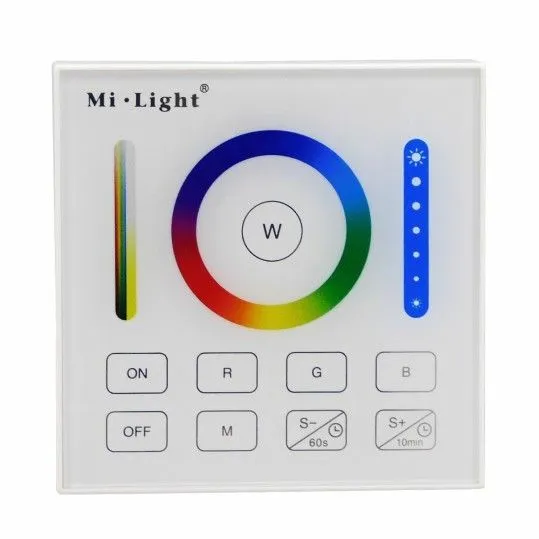 Mi-Light B0 Ασύρματο Dimmer Αφής RF Επιτοίχιο Smart Χειριστήριο 2.4G - 73425 