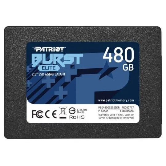 SSD 480GB Patriot Burst Elite